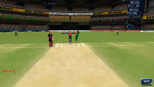 Real Cricket mobile game смотреть онлайн