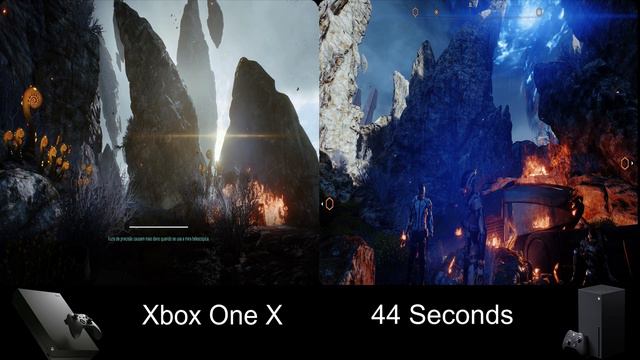 Mass Effect Andromeda Xbox Series X Vs Xbox One X Frame Rate Performance Graphics Analysis смотреть онлайн