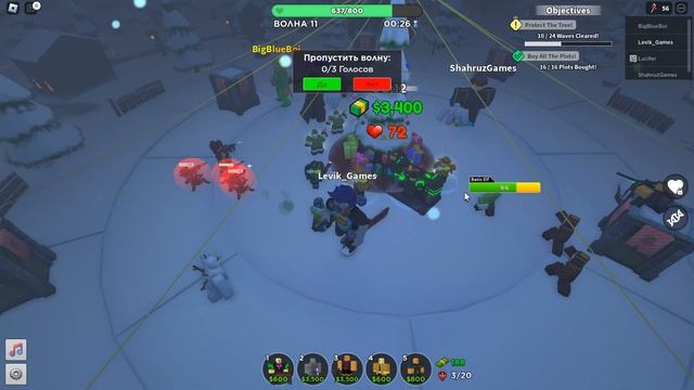 Первый раз в Ивент Tower Defense Simulator Роблокс Товер Дефенс смотреть онлайн