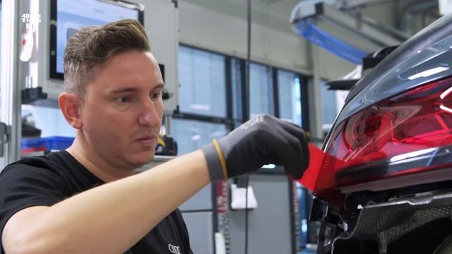 Производственная линия Audi R8 2020. смотреть онлайн