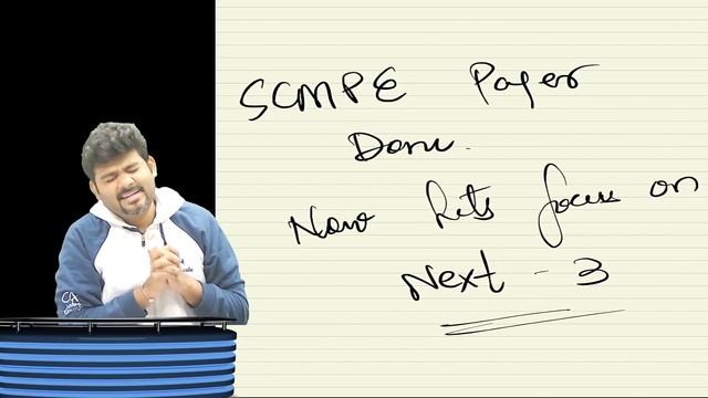 CA FINAL SCMPE PAPER FINALLY DONE MAY 2023 смотреть онлайн