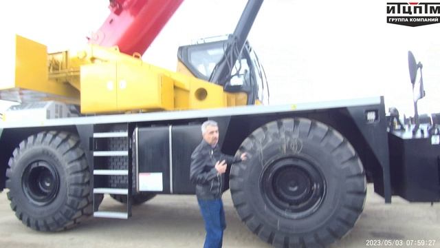 Обзор короткобазового крана Palfinger Sany SRC900T смотреть онлайн