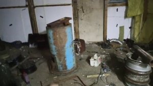 делаем печ из 530 трубы в гараж часть 1