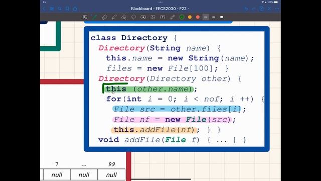 [HD] EECS2030 F22 - 2022-11-02 - Dot Notation vs. Private Attributes, Composition смотреть онлайн