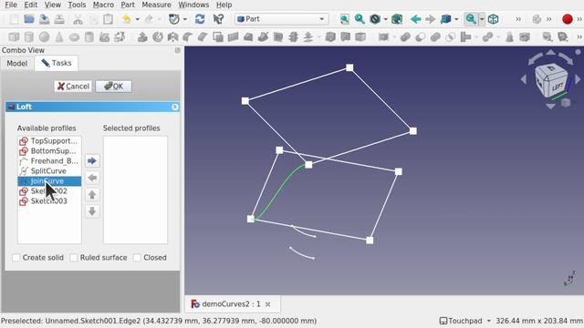 FreeCAD: Complex and Organic Solid Forms Made Easy | Multiple Wall Thickness with Tangent Flow смотреть онлайн