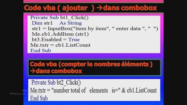using control combobox in vba access part1/2 смотреть онлайн