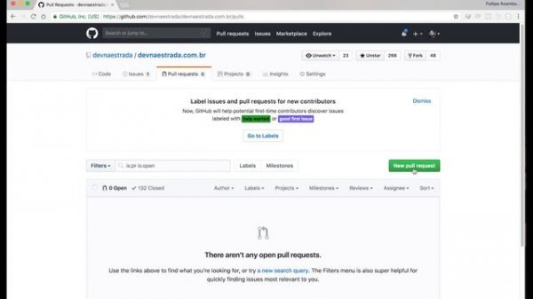 Code Review & Pull Request no Github