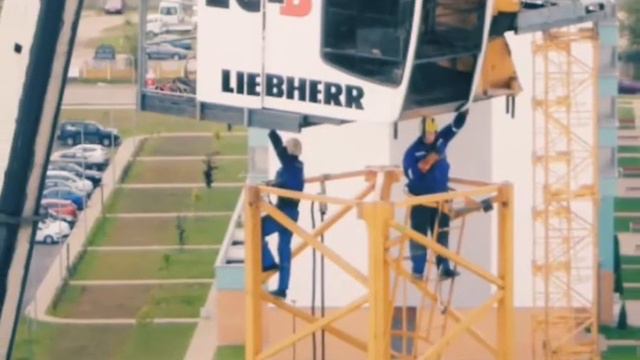 Как башенный кран понявляется на стройке как собирают башенный кран смотреть онлайн