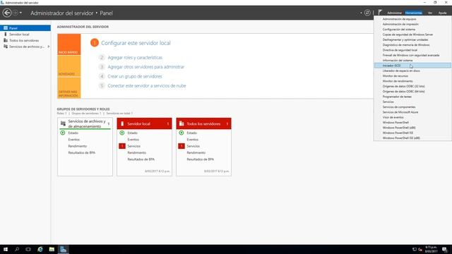 Curso de Windows Server 2016 - Conociendo el Administrador del servidor смотреть онлайн