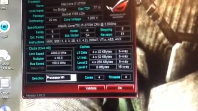 4800MHz Overclock Settings РАЗГОН I7 3770K 4800MHz Asus P8Z77 V Deluxe,vcore 1 250 смотреть онлайн