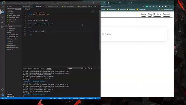 Build a website with the static site generator: Eleventy - Part 2 смотреть онлайн
