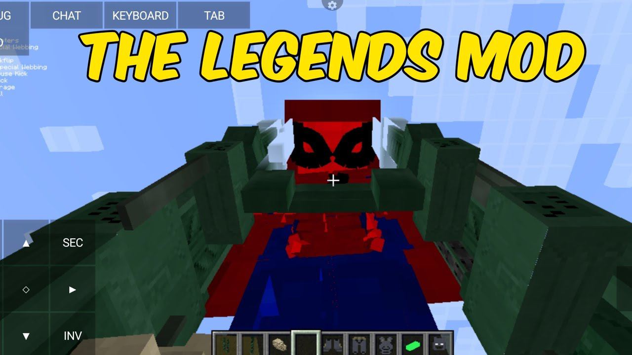 The Legends - СУПЕРГЕРОИ | Обзор мода от подписчика | Майнкрафт Java на телефоне-PojavLauncher