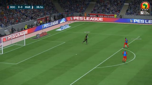 RD Congo - Maroc [PES 2017*] | CAN 2017 (Groupe C - 1ère Journée) | CPU Vs. CPU смотреть онлайн