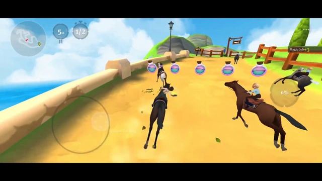 Wildshade: fantasy horse races Gameplay Walkthrough (iOS, Android) смотреть онлайн