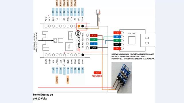 Como usar linguagem Arduino no NodeMCU ESP8266 смотреть онлайн
