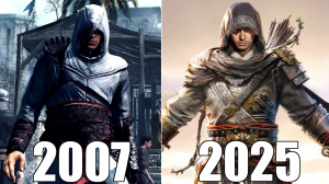 Эволюция серии игр Assassin's Creed [2007-2025]