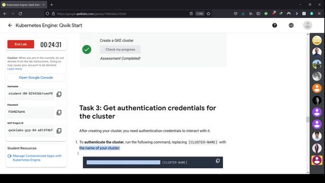 Kubernetes Engine: Qwik Start | Learn to Earn Cloud Challenge: Essentials | GSP100 смотреть онлайн