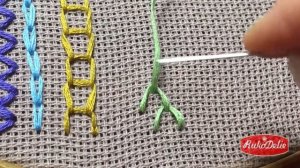 Виды Тамбурного Шва ? Декоративные швы. Часть 4.