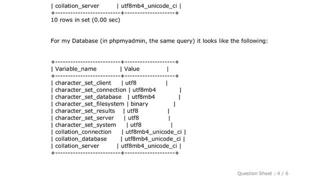 MySQL : MySQL utf8mb4, Errors when saving Emojis смотреть онлайн