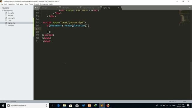 How to make signup form in PHP using bootstrap,jquery,Ajax (in Hindi) Part-1 смотреть онлайн