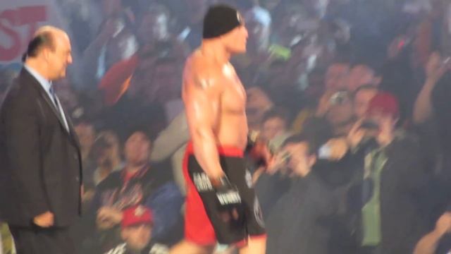 Brock Lesnar's Entrance At Wrestlemania XXIX смотреть онлайн