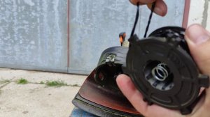Как заменить леску на бензокосе Штиль/ How to change trimmer line on Stihl