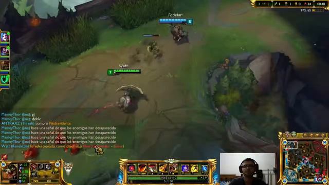 Renekton vs Gnar, dura batalla [Normals EP 32 - Temporada 5] League of Legends смотреть онлайн