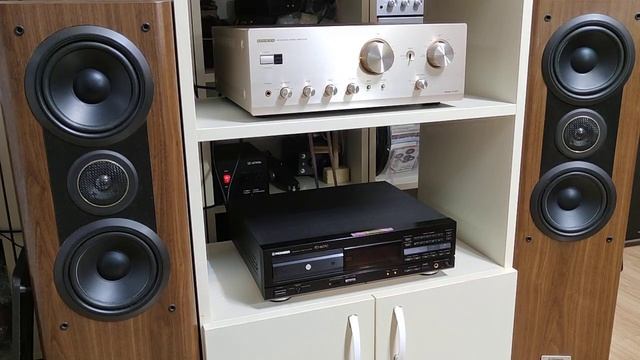 Акустическая система Pioneer S-77twin. Тест вокал смотреть онлайн