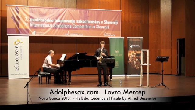 Lovro Mercep - Nova Gorica 2013 - Prelude, Cadence et Finale by Alfred Desenclos смотреть онлайн