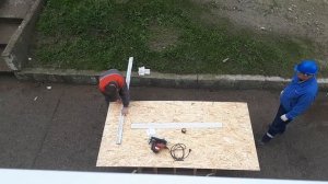 Резка и разметка листа osb