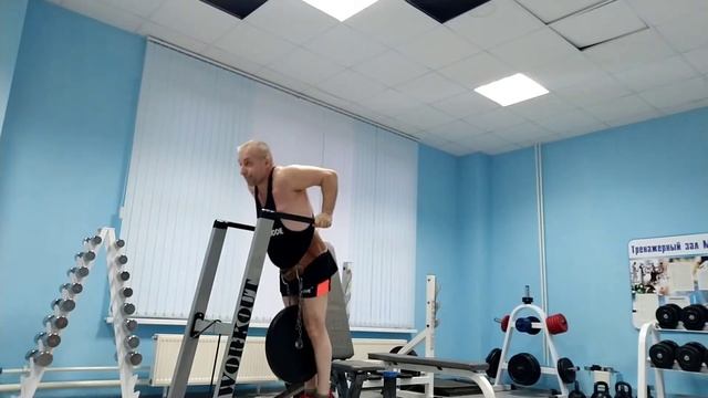 Отжимания на брусьях с доп. весом 50 кг и в золотом стандарте Шредера с доп. весом 25 кг!!! смотреть онлайн
