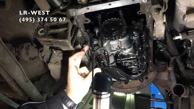 Freelander 2. Заметки по ремонту №1 - переуплотнение поддона дизельного двигателя смотреть онлайн