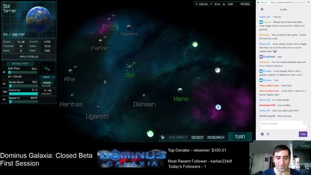 Dominus Galaxia: Closed Beta Test Part 1 смотреть онлайн