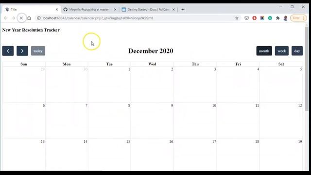 On Date Click with FullCalendar.io Callback function смотреть онлайн