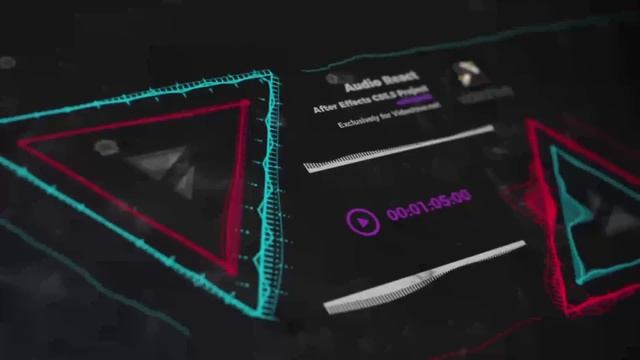 Audio React Music Visualizer | After Effects Project Files - Videohive Template