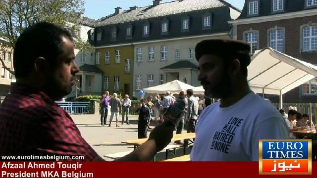 Charity Walk In Eupen, Belgium