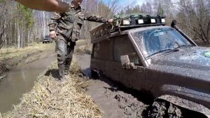 Авторос в грязи, Уаз на авторос, пробуем катануть по грязи