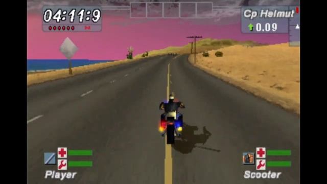 Road Rash: Jailbreak (2000) - Five-O FULL GAMEPLAY смотреть онлайн