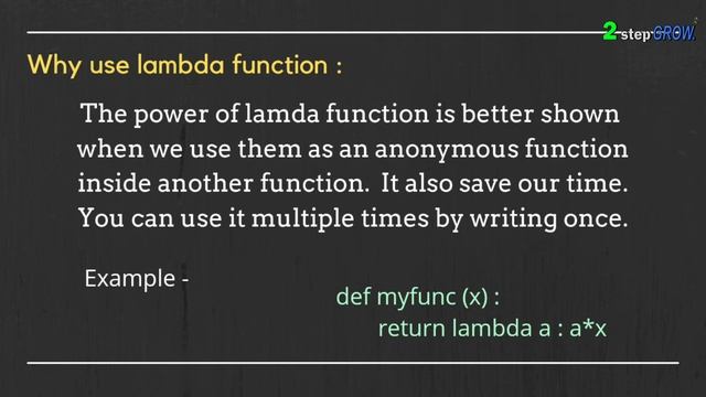 python lambda | #lambda function in hindi | смотреть онлайн