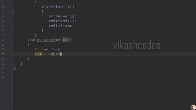 BUBBLE SORT IN JAVA IN TAMIL !!! смотреть онлайн