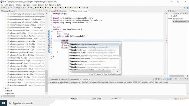 WebDriver Manager selenium | How to install webdriver manager | No need to provide driver exe смотреть онлайн