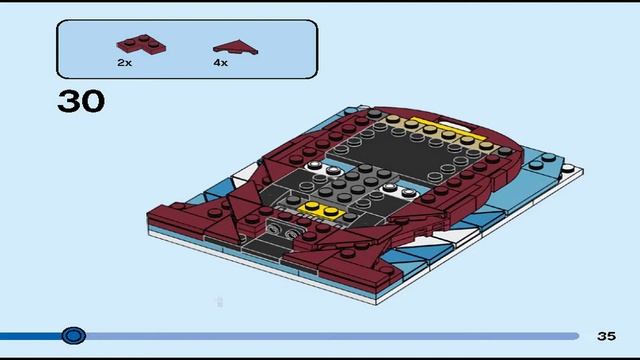 LEGO Instructions | Brick Sketches | 40535 | Iron Man смотреть онлайн