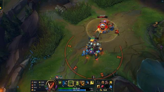URGOT (Ургот) vs Tryndamere (Триндамир) - Top - Gold 4 (League of Legends _ LOL) смотреть онлайн