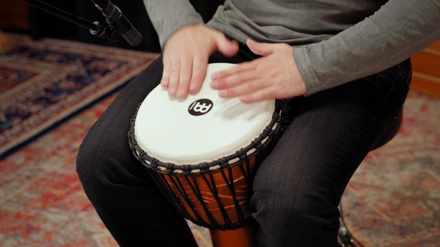 Meinl Percussion 10" Original African Style Rope Tuned Wood Djembe, + Bag, Water Rhythm (ADJ2-M+Bag смотреть онлайн