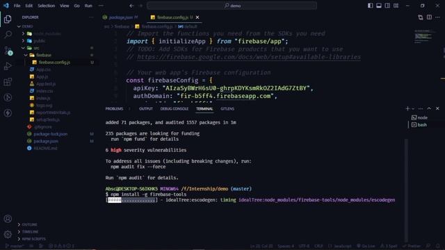 Host React website in firebase for free dynamic website on Firebases Hosting || in Hindi смотреть онлайн