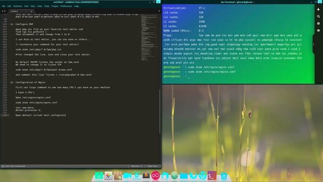 How to install LEMP Server [Nginx, PHP 7.0, MariaDB & phpMyAdmin] on Linux Mint 18 Sarah - Part 3 смотреть онлайн