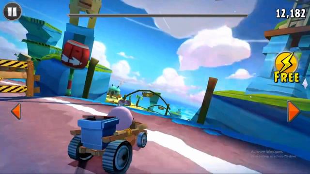 We got da bomb an we unlocked Rocky road! Angry Birds Go Ep 2 смотреть онлайн