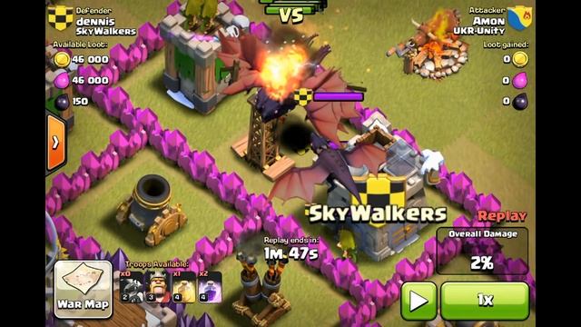 Ловушка для Драконов Clash of Clans (Anti Dragons) смотреть онлайн