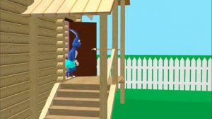 вышел заяц на крыльцо почесать своё яйцо