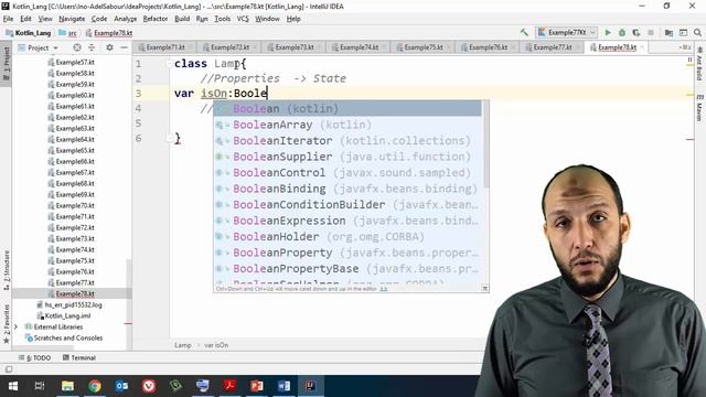 63 Anroid Kotlin OOP How to define a class in kotlin смотреть онлайн